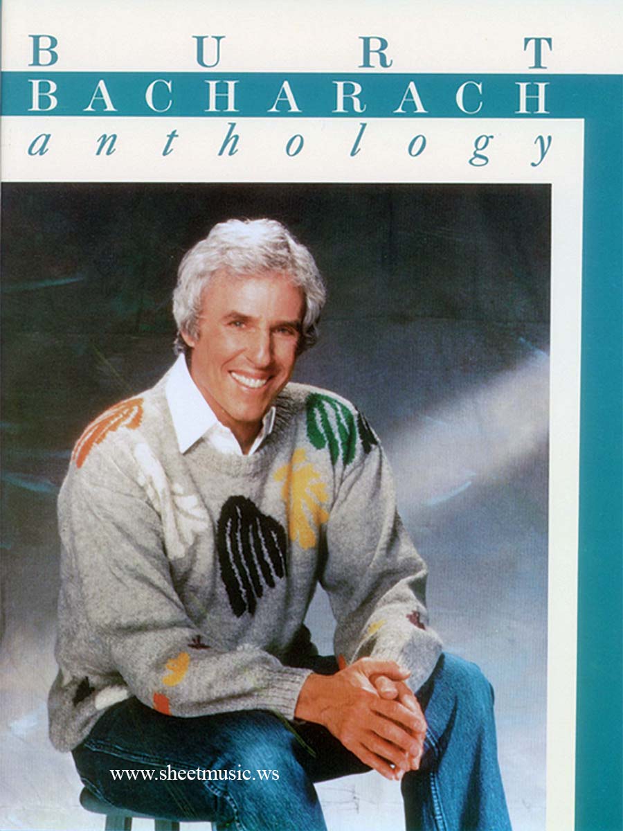 Burt Bacharach Anthology songbook
