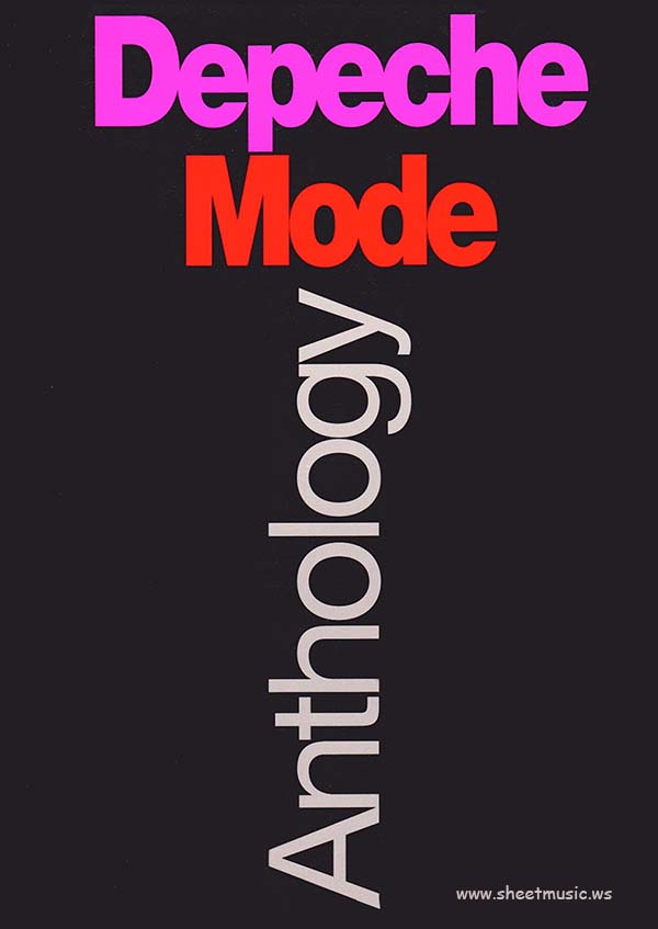 Depeche Mode Anthology Songbook