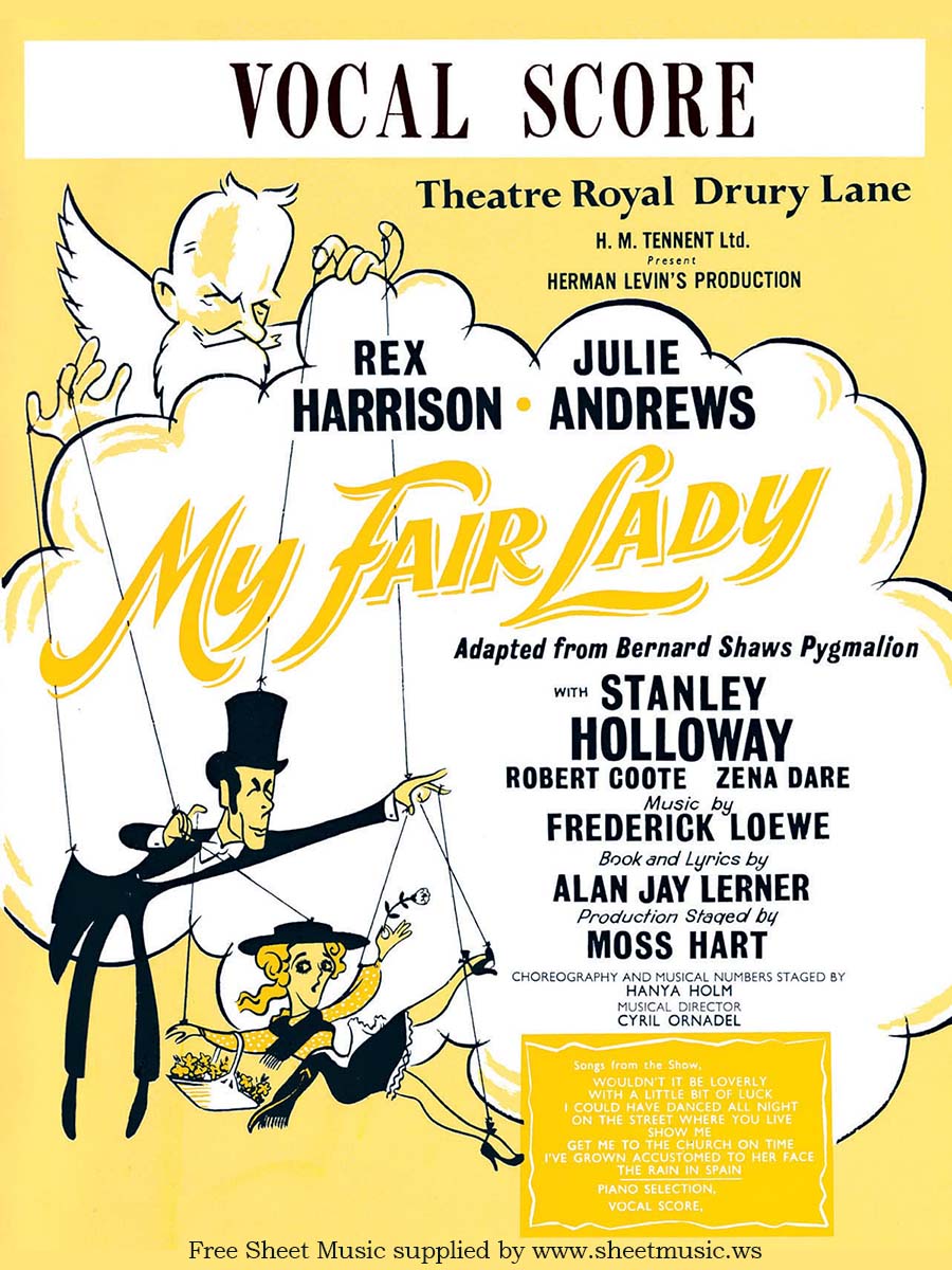 My Fair Lady Easy Piano Songbook